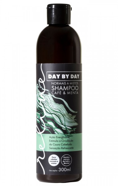 Shampoo Café e Menta Day By Day 300ml 