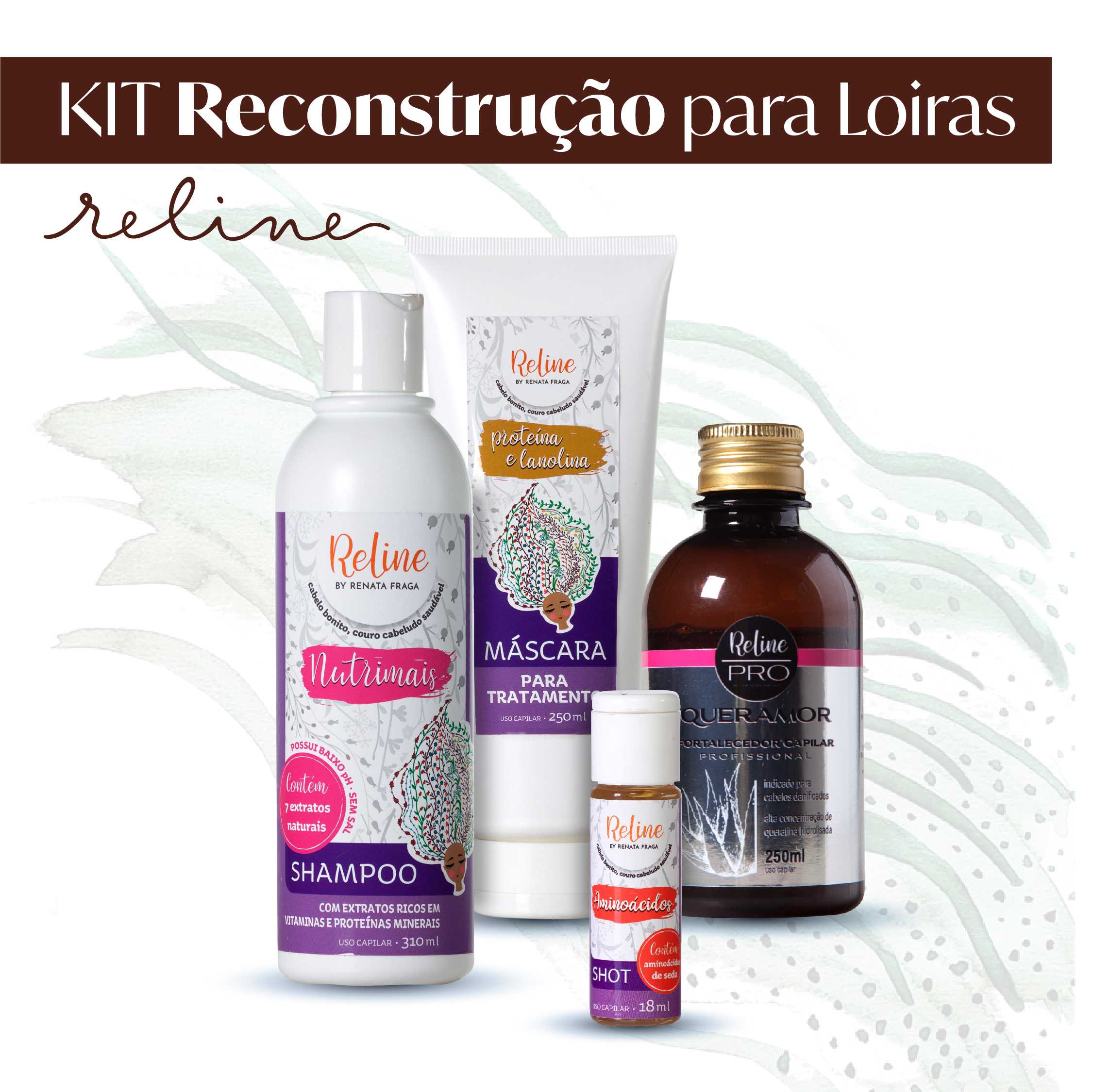 Kit Reconstrução para Loiras